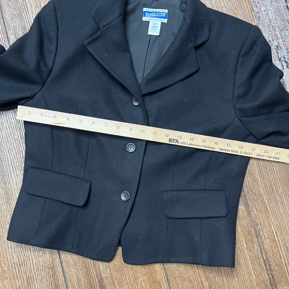 Pendleton Vintage Wool Blazer Jacket - 8 Petite - image 7